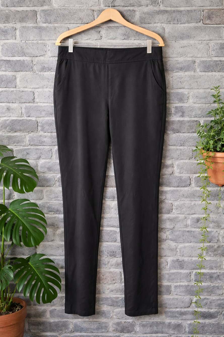 Eddie Bauer Women's Traveler Ankle Pants Black Size S